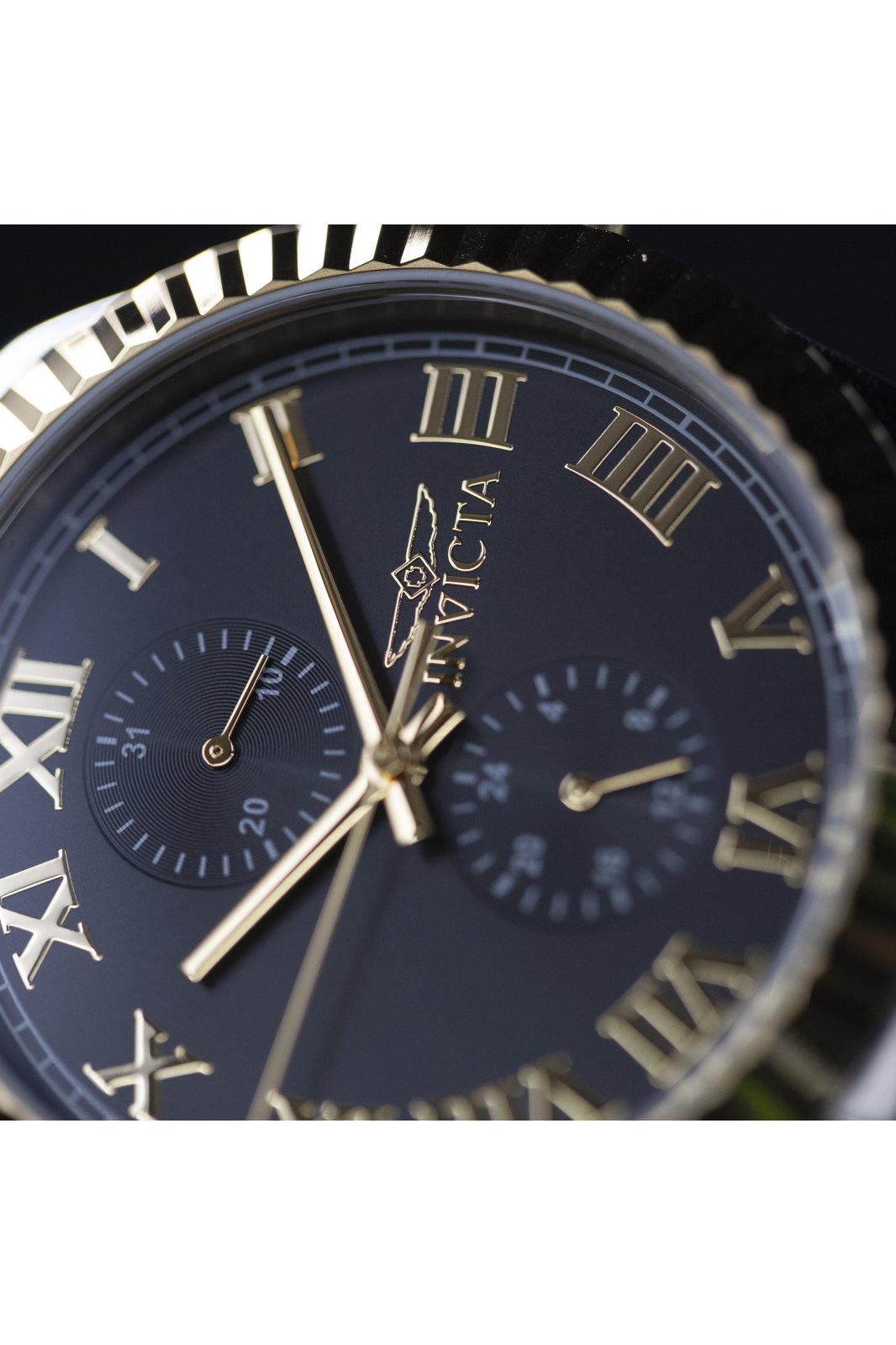 Invicta Specialty 47425 Relógio Masculino - Quartz Movement - Aço Inoxidável com Mostrador Preto - 43 mm