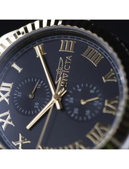 Invicta Specialty 47425 Relógio Masculino - Quartz Movement - Aço Inoxidável com Mostrador Preto - 43 mm