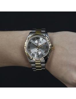 Invicta Specialty 47426 Reloj de Hombre - Quartz Movement - Acero Inoxidable con Esfera Plateada - 43 mm