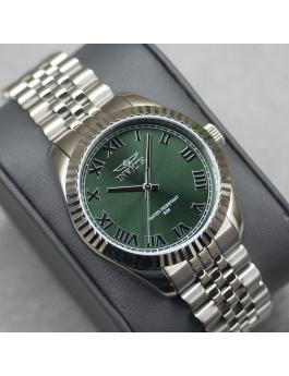Invicta Specialty 47410 Reloj de Mujer - Movimiento de Cuarzo - Acero Inoxidable con Esfera Verde - 36 mm