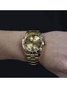 Invicta Specialty 47431 Relógio Masculino - Movimento Quartz - Aço Inoxidável com Mostrador Dourado - 43 mm