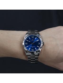 Invicta Specialty 47451 Relógio Masculino - Movimento Quartz - Aço Inoxidável com Mostrador Azul - 43 mm