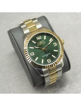 Invicta Specialty 47455 Relógio Masculino - Movimento Quartz - Aço Inoxidável com Mostrador Verde - 43 mm