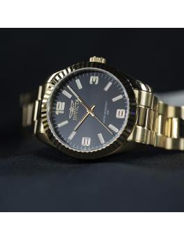 Invicta Specialty 47458 Relógio Masculino - Movimento Quartz - Aço Inoxidável com Mostrador Preto - 43 mm