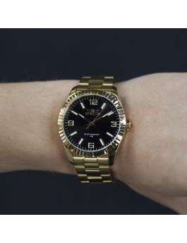 Invicta Specialty 47458 Relógio Masculino - Movimento Quartz - Aço Inoxidável com Mostrador Preto - 43 mm