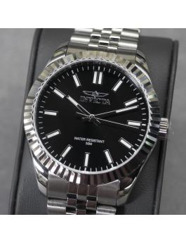 Invicta Specialty 47478 Relógio Masculino - Movimento Quartz - Aço Inoxidável com Mostrador Preto - 43 mm