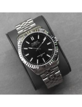 Invicta Specialty 47478 Relógio Masculino - Movimento Quartz - Aço Inoxidável com Mostrador Preto - 43 mm