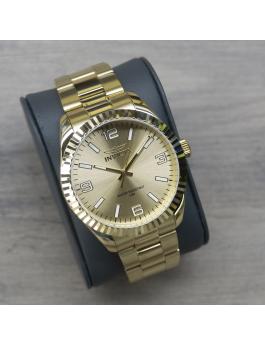 Invicta Specialty 47460 Relógio Masculino - Movimento Quartz - Aço Inoxidável com Mostrador Dourado - 43 mm