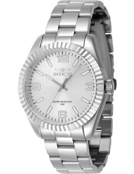 Invicta Specialty 47464 Orologio da Donna - Movimento al Quarzo - Acciaio Inossidabile con Quadrante Argento - 36 mm