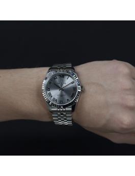 Invicta Specialty 47397 Reloj de Hombre - Movimiento de Cuarzo - Acero Inoxidable con Esfera Plateada - 43 mm