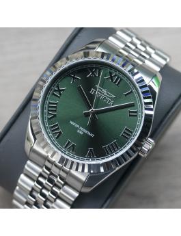 Invicta Specialty 47398 Relógio Masculino - Movimento de Quartzo - Aço Inoxidável com Mostrador Verde - 43 mm