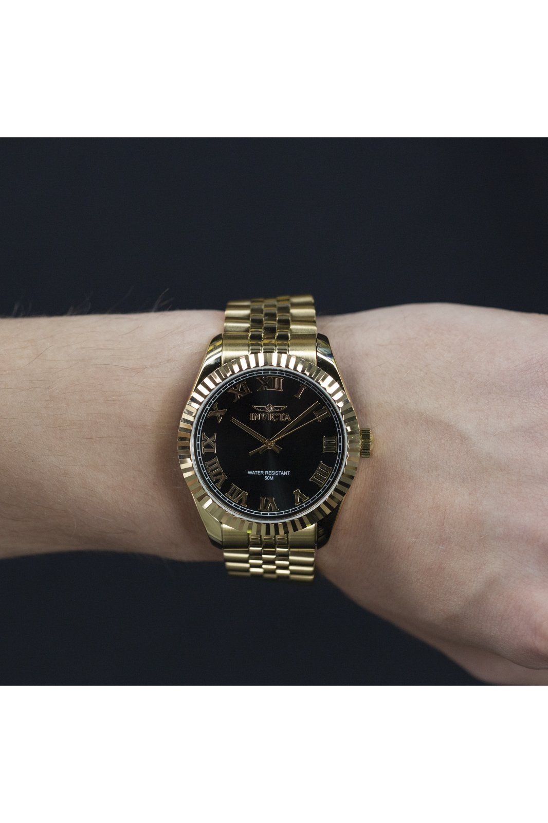 Invicta Specialty 47405 Relógio Masculino - Movimento de Quartzo - Aço Inoxidável com Mostrador Preto - 43 mm