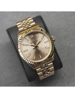 Invicta Specialty 47493 Men's Watch - Quartz Movement - Stainless Steel with Rose Gold Dial - 43 mm