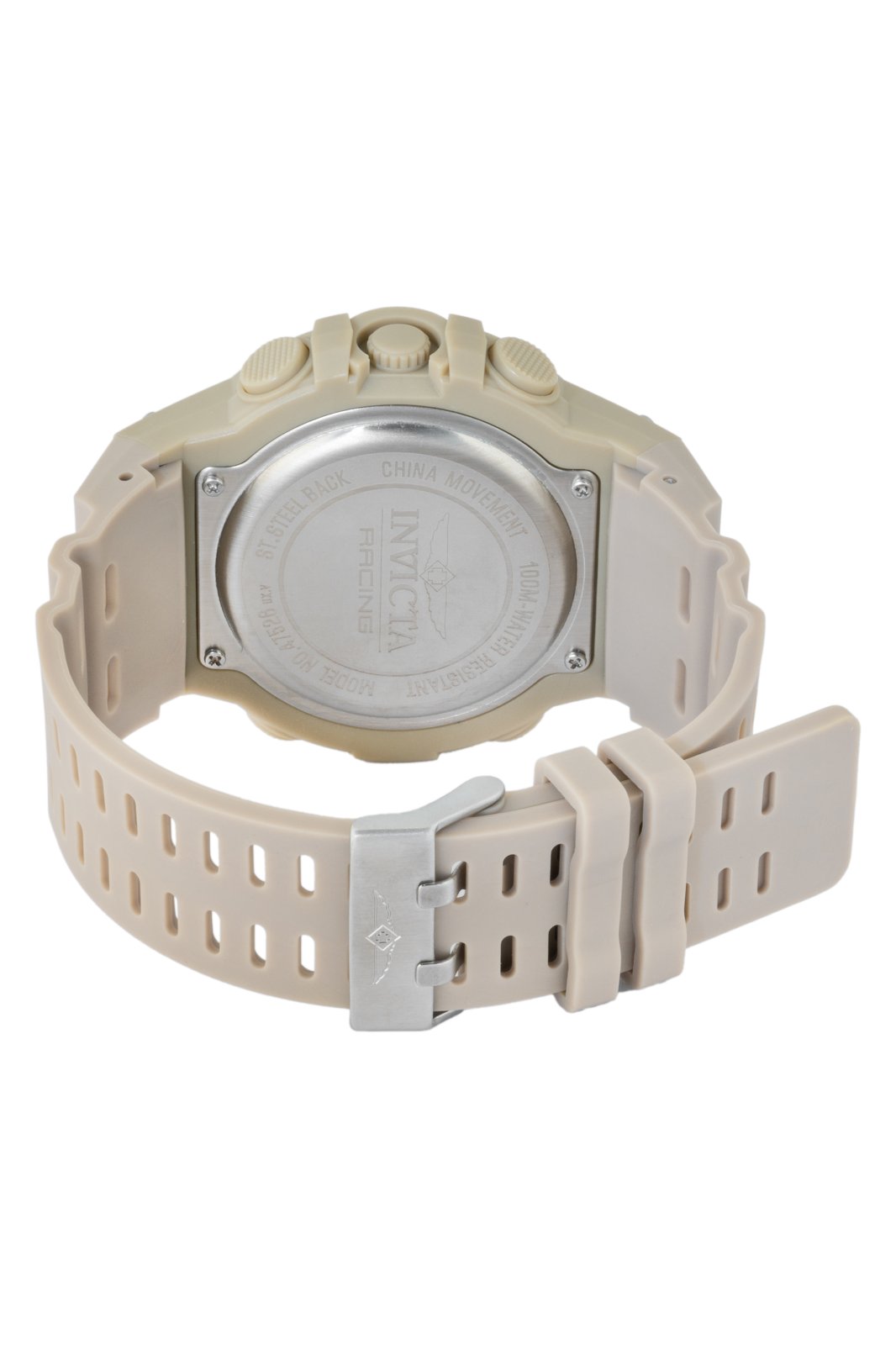 Invicta Racing Digital 47526 Relógio Masculino - Movimento de Quartzo - Plástico com Mostrador Preto - 52 mm