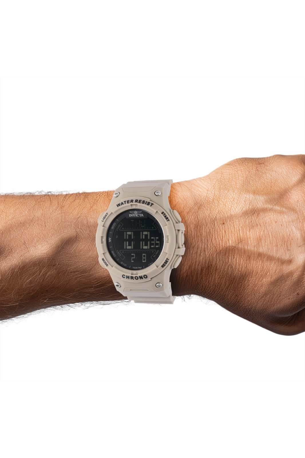 Invicta Racing Digital 47526 Relógio Masculino - Movimento de Quartzo - Plástico com Mostrador Preto - 52 mm