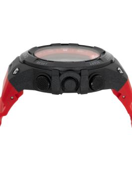 Invicta Racing Digital 47528 Reloj de Hombre - Movimiento de Cuarzo - Plástico con Esfera Negra - 52 mm