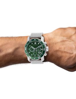 Invicta Pro Diver 47580 Men's Watch - Quartz Movement - Stainless Steel with Green Dial - 48 mm