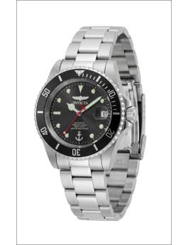 Invicta OCEAN VOYAGE 47640 Ceas pentru bărbați - Mecanism automat - Oțel inoxidabil cu cadran negru - 40 mm