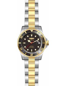Invicta OCEAN VOYAGE 47641 Férfi óra - Automata szerkezet - Rozsdamentes acél fekete számlappal - 40 mm