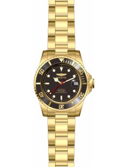 Invicta OCEAN VOYAGE 47643 Herreur - Automatisk Urv&aelig;rk - Rustfrit St&aring;l med Sort Zifferblad - 40 mm