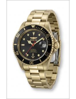Invicta OCEAN VOYAGE 47643 herreur - Automatisk urværk - Rustfrit stål med sort urskive - 40 mm