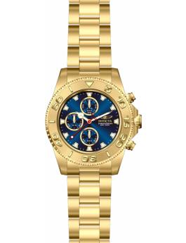 Invicta OCEAN VOYAGE 47653 Herreur - Quartz Urværk - Rustfrit Stål med Blå Zifferblad - 43 mm