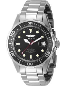 Invicta OCEAN VOYAGE 47667 Ceas pentru bărbați - Mecanism quartz - Oțel inoxidabil cu cadran negru - 37 mm