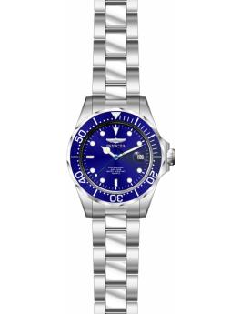 Invicta OCEAN VOYAGE 47669 Herreur - Quartz Urværk - Rustfrit Stål med Blå Zifferblad - 37 mm