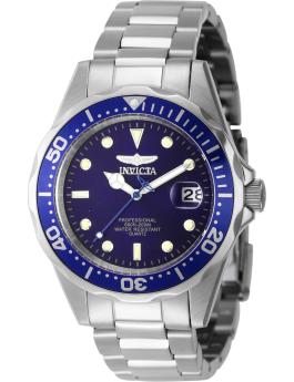 Invicta OCEAN VOYAGE 47669 herreur - Quartz værk - Rustfrit stål med blå urskive - 37 mm