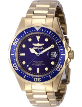 Invicta OCEAN VOYAGE 47673 Orologio da uomo - Movimento al quarzo - Acciaio inossidabile con quadrante blu - 37 mm