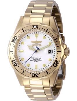 Invicta OCEAN VOYAGE 47674 Herrklocka - Kvartsur - Rostfritt stål med vit urtavla - 37 mm
