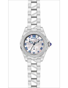 Invicta OCEAN VOYAGE 47698 Dameur - Quartz Urværk - Rustfrit Stål med Perlemorsskive - 38 mm