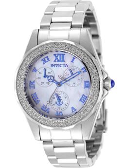 Invicta OCEAN VOYAGE 47698 Ceas de damă - Mecanism Quartz - Oțel inoxidabil cu cadran sidefat - 38 mm