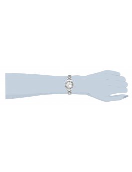 Invicta Pro Diver 21396 Reloj de Mujer - Movimiento de Cuarzo - Acero Inoxidable con Esfera Plateada - 38 mm