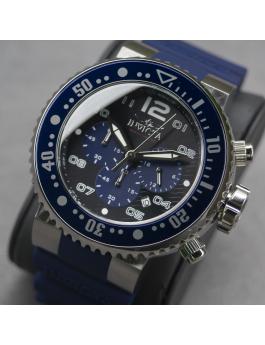 Invicta Pro Diver 47195 Men's Watch - Quartz Movement - Stainless Steel with Black Dial - 52 mm
