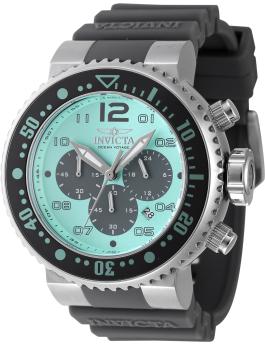 Invicta Pro Diver 47196 Orologio da Uomo - Movimento al Quarzo - Acciaio Inossidabile con Quadrante Blu - 52 mm