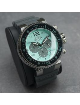 Invicta Pro Diver 47196 Herrenarmbanduhr - Quartz Bewegung - Edelstahl mit Blauem Zifferblatt - 52 mm