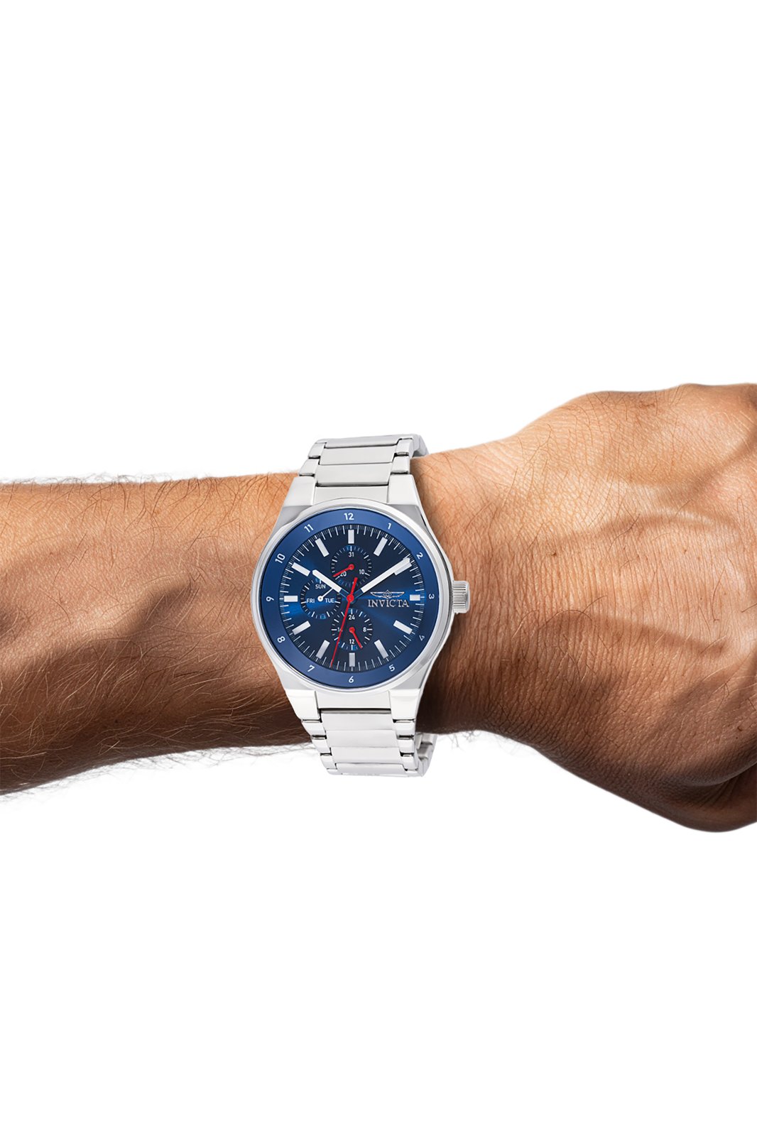 Orologio Da Uomo Invicta Racing In Acciaio Inossidabile Con Quadrante Verde Al Quarzo 47549