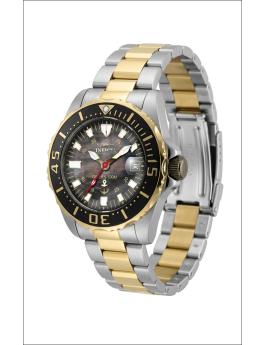 Invicta Ocean Voyage 47663 Ženski ura - Kvarčni mehanizem - Nerjaveče jeklo s črnim številčnico - 30 mm