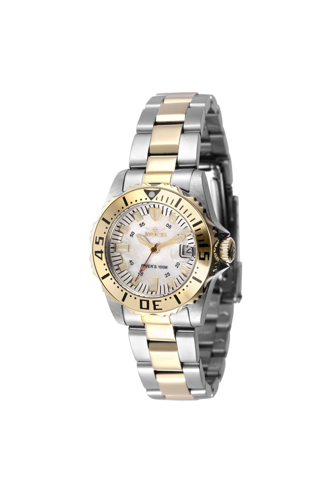 Invicta Ocean Voyage 47665 Γυναικείο Ρολόι - Quartz Μηχανισμός - Ανοξείδωτο Ατσάλι με Λευκό Καντράν - 30 mm