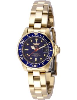 Invicta Ocean Voyage 47681 dámské hodinky - Quartz strojek - nerezová ocel s modrým ciferníkem - 24 mm