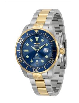 Invicta Ocean Voyage 47684 Herrklocka - Automatiskt urverk - Rostfritt stål med blå urtavla - 47 mm
