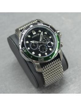 Invicta Pro Diver 47631 Reloj para Hombre - Movimiento de Cuarzo - Acero Inoxidable con Esfera Negra - 48 mm