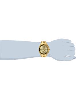 Invicta Pro Diver - SCUBA 24860 Herrenuhr - Quarzwerk - Edelstahl mit goldenem Zifferblatt - 51 mm