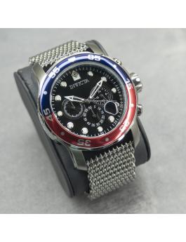 Invicta Pro Diver 47630 Reloj de Hombre - Movimiento de Cuarzo - Acero Inoxidable con Esfera Negra - 48 mm
