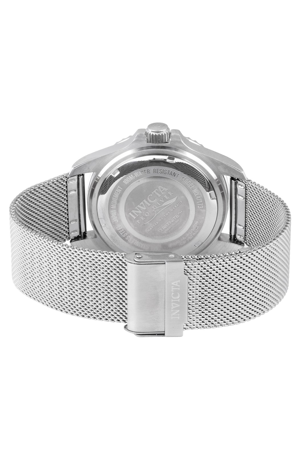 Invicta Pro Diver 47173 Herreur - Quartz Værk - Rustfrit Stål med Blåt Skive - 43 mm