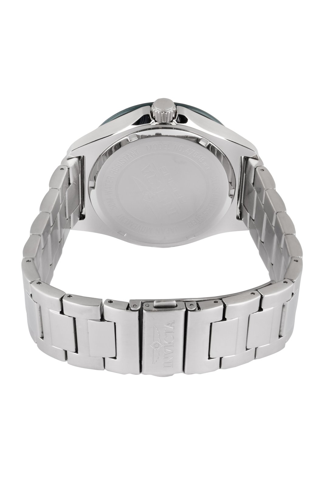 Invicta Racing 47549 Reloj de Hombre - Movimiento de Cuarzo - Acero Inoxidable con Esfera Verde - 44 mm