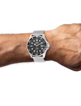 Invicta Pro Diver 47172 Reloj de Hombre - Movimiento de Cuarzo - Acero Inoxidable con Esfera Negra - 43 mm