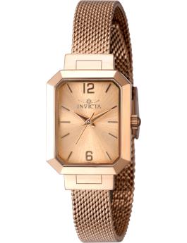 Invicta Angel 48153 Women's Watch - Quartz Movement - Stainless Steel with Rose Gold Dial - 21 mm