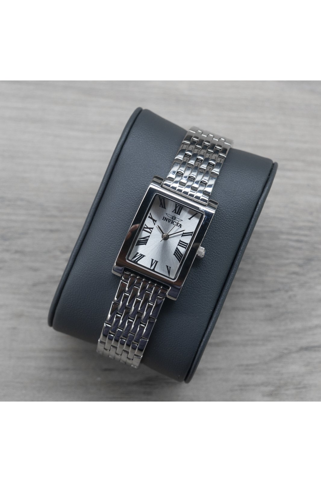 Invicta Angel 48142 Damklocka - Kvartsrörelse - Rostfritt Stål med Silver Urskiva - 19 mm